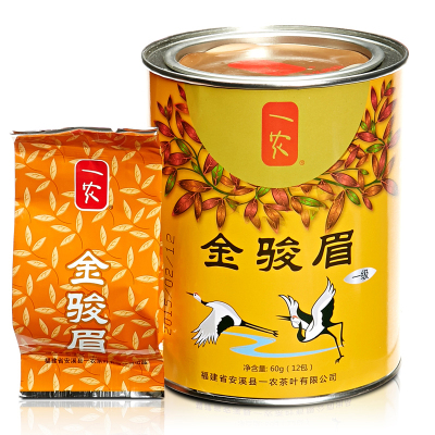 一农 一级金骏眉60g/罐 红茶 茶叶 福建茗茶