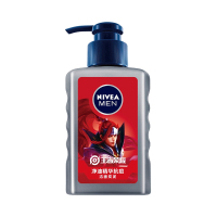 妮维雅(NIVEA)男士净油精华抗痘洁面炭泥150ml(男士洗面奶 控油抗黑头)