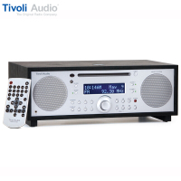 Tivoli Audio 流金岁月音箱 多功能蓝牙CD一体机2.1立体声桌面音响 黒木银色MSYBT