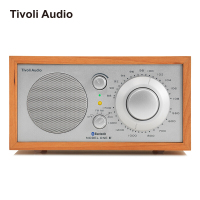 Tivoli Audio 流金岁月 音箱 经典复古收音机木质艺术品 蓝牙音响 樱桃木银色M1BT