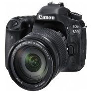 佳能(Canon)EOS 80D 单反套机