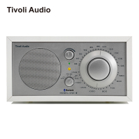 Tivoli Audio 流金岁月 音箱 经典复古收音机木质艺术品 蓝牙音响 白木银色M1BT