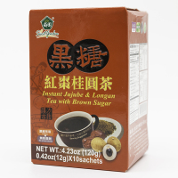 芗园 黑糖红枣桂圆茶 120g/盒 台湾进口