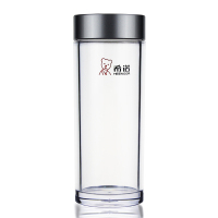 希诺 塑料杯 男女 耐摔 防漏水杯 365ml 颜色 随机 XN-8043 (单位:个) 颜色随机