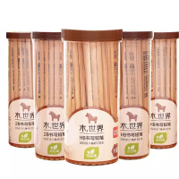 得力(deli)S940-HB书写铅笔 原木色 六角笔杆学生美术素描绘图考试常用文具安全无毒不易断铅笔 30支/筒*2筒