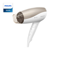飞利浦(Philips)BHC112电吹风机可折叠家用恒温