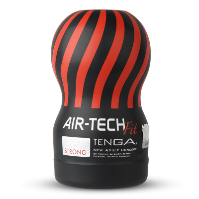 日本TENGA AIR-TECH FIT ATF-001B黑色 硬激版短款飞机杯男用自慰器自卫用成人情趣用品