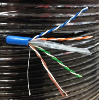 saikang 6类室外网线一箱300米黑色 赛康