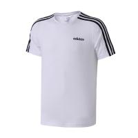 [自营]adidas男服短袖T恤圆领训练休闲运动服DU1242 L DU1242白色