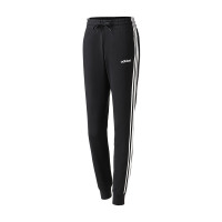 adidas男服运动长裤小脚收口针织运动休闲运动服DU0468 L DU0468黑色