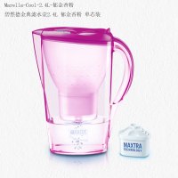 碧然德(Brita)Marella-Cool-2.4L-郁金香粉 碧然德金典滤水壶2.4L 郁金香粉 单芯装