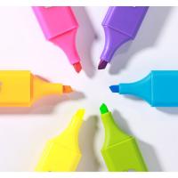 齐心（Comix） HP908 1支装 荧光笔 办公用品彩笔 荧光板专用笔 记号笔 荧光标记笔 颜色备注.