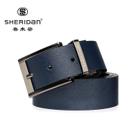 SHERIDAN 喜来登 NL170551S 皮带男士优质牛剖层皮 高端锌合金 天地盖礼品盒 针扣