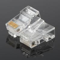 水晶头 非屏蔽 (电话机、网络接头配套配件)100个/包 单位:包