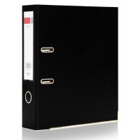 得力 5481快劳夹经济型(黑) A4三寸活页 10只装deli