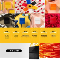 西部数据(WD) 自动备份 视频专用存储器 2TB 定制303系列 黑色 单位:台