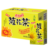 惠尔康 蜂蜜菊花茶 凉茶饮料 杭白菊 清凉消暑 248ml*18盒/箱 箱装休闲饮料