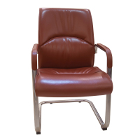 鸿业盛大FSD-8243黑色牛皮椅电脑椅家用办公椅子皮艺老板椅座椅靠背现代简约椅