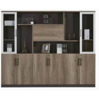 标灿办公家具现代文件柜组合大班台老板桌经理桌办公柜组合现代简约老板办公柜总裁柜2400*400*2000