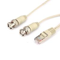 华为CAB-E1-75ohm-3m-RJ45-2*BNC RJ45转BNC电缆E1接口 3米