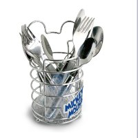 迪士尼(DISNEY)米奇青花瓷 不锈钢餐具组DSM-5018