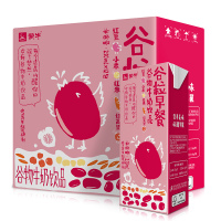 蒙牛 谷粒早餐谷物牛奶饮品（红豆+红米+红高粱+小米） 250ml12 礼盒装