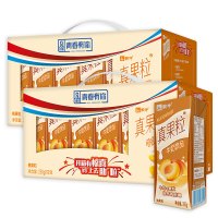 蒙牛 真果粒牛奶饮品(黄桃)250g12 礼盒装2箱
