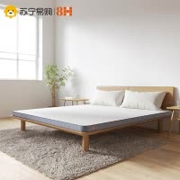 8H乳胶床垫 泰国进口天然乳胶床垫 5CM乳胶厚床垫R1 含内外套