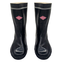 双安 高筒雨鞋 男女适用黑色 双