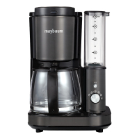 五月树 A6全自动咖啡机豆粉两用美式咖啡壶煮咖啡泡茶大容量10杯灰色