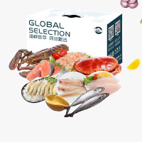 渔鲜荟 进口海鲜礼盒 似锦898型 生鲜大礼包