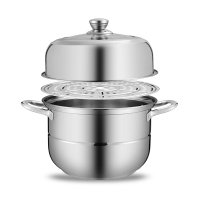 奥佳堡系列 不锈钢两层蒸锅AO-60 26cm