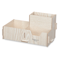 齐心(COMIX) 木质DIY组合笔筒 B2230 配色