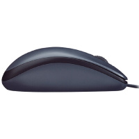 [精选]罗技(Logitech) 有线鼠标 M90 黑色12只价格