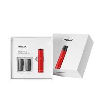 RELX 悦刻电子烟套装正品新款小烟充电蒸汽烟大烟雾悦客电子烟水果薄荷味烟嘴便携式换弹电子烟 实力红套装【实力红】