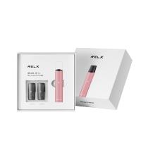 RELX 悦刻电子烟套装正品新款小烟充电蒸汽烟大烟雾悦客电子烟水果薄荷味烟嘴便携式换弹电子烟 粉色套装[玫瑰金]