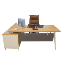 鸿业盛大简约现代办公桌FSH85-0155 1800*800*750mm木质