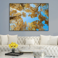 富安娜墙壁画现代简约客厅挂画装饰画客厅沙发背景墙挂画北欧轻奢水木清华