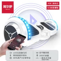 阿尔郎(AERLANG)智能平衡车儿童8-12双轮电动双轮扭扭车代步车 N11E 迷你白