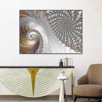 富安娜墙壁画现代简约客厅挂画装饰画客厅沙发背景墙挂画北欧轻奢原生之界