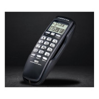 得力(deli)电话机座机 固定电话 办公家用 桌壁两用 免电池 来电显示 中诺C259 颜色随机