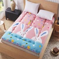 御丝坊水洗折叠防滑四季单双人床护垫简约风纤维床垫床褥子保护垫保洁垫软被褥榻米垫 1.2*2.0m