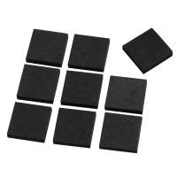 绿之源 2.5cm方形EVA角垫48个装家用桌椅脚垫毛毡橡胶防滑耐磨保护脚垫凳子沙发床柜家具腿Z-2991