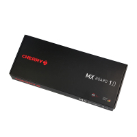 樱桃(CHERRY)MX BOARD 1.0 G80-3816HSAEU-2 白色背光游戏机械键盘 黑色青轴