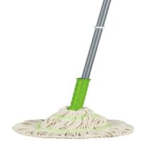 伊司达(EAST)绿色锁紧式拧干棉纱拖把毕卡锁拧水拖把EA0805