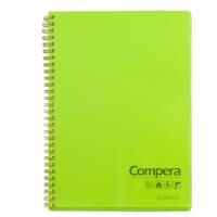 齐心(COMIX) CPB5801 Compera 双螺旋PP面本 B5 80张 透灰