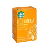 [醇香焦糖味]星巴克(Starbucks)焦糖味热可可粉 巧克力冲饮 226g/盒 冲调饮品 进口食品 美国进口