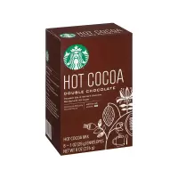 [双倍巧克力]星巴克(Starbucks)双重巧克力热可可粉 巧克力冲饮 226g/盒 冲调饮品 进口食品 美国进口