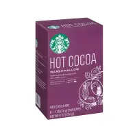 [棉花糖铁盒装]星巴克(Starbucks)棉花糖热可可粉 巧克力冲饮 226g/盒 冲调饮品 进口食品 美国进口
