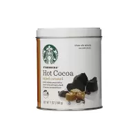[美国门店直采]星巴克(Starbucks)焦糖味热可可粉 巧克力冲饮 198g/铁盒装 冲调饮品 进口食品 美国进口